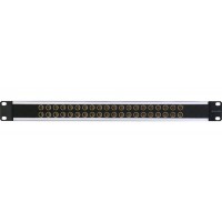 Canare 20DV 2X20 1RU 75 Ohm Digital Video Patch Bay (Normal Through)