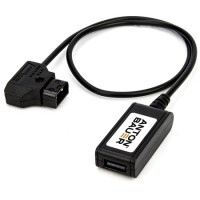 Anton Bauer 8075-0237 Male P-Tap to USB 2.0 Adapter