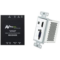 AVPro Edge AC-CXWP-VGA-70KIT VGA/HDMI Single Gang Decora Style Wall Plate