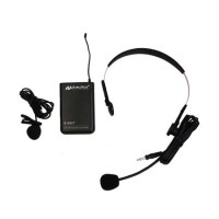 Amplivox S1693 Wireless 16 Channel UHF Lapel & Headset Mic Replacement Kit