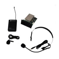 Amplivox S9112 Panel Mount Kit with Lapel & Headset Mic