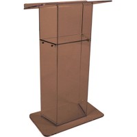 AmpliVox SN305020 Smoked Acrylic Lectern