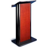 Amplivox SN3100 Sippling Seattle Java Contemporary Lectern w/ Flat Front Design