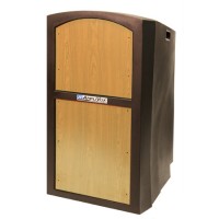 Amplivox SN3250-MP Pinnacle Non Sound Full Height Lectern with Maple Panel