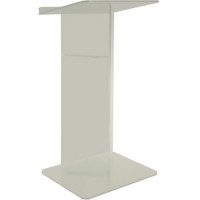 AmpliVox SN354510 Frosted V Style Acrylic Lectern