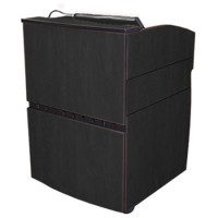 AmpliVox SN3630-BK Intellect Lectern with Recessed Well for LCD - Black