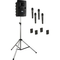Liberty LIB-BP4 -HHHH Basic Package 4 includes LIB2-XU4 SS-550 and comes with 4 WH-LINK Wireless Handheld Mics