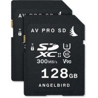 Angelbird Angel-AVP128SDX2 AVpro SD Memoy Card - 128GB - 2 Pack