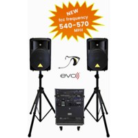 Special Projects EVO Sound Tower True Wireless System - Mixer CD Player with USB Input iDeck for iPod - 12 Inch Speakers