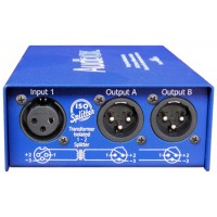 ARX IS-2 Audibox Iso Splitter Duo Transformer Isolated 2 In 4 Out Splitter