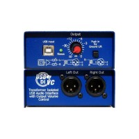 ARX USB-2 Audibox USB DI-VC Same As USB-1 with Output Level Control