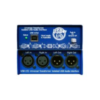 ARX USB I/O (USB-3) Audibox USB I/O Balanced Stereo XLR Inputs & Outs USB DI Box