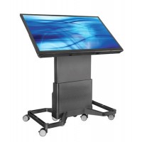 Avteq D-TPC-L DynamiQ Touch Panel Cart - Supports up to 300 lbs for Displays