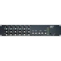 MX-406 AshlyMX406 Six Channel Stereo  and Microphone Mixer with Switchable, 48V