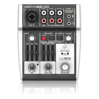 Behringer 302USB Premium 5-Input Mixer with XENYX Mic Preamp