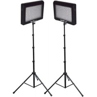 Bescor LED-95DK2 Dual 95 Watt 6500K Daylight Balanced Dimmable LED Video