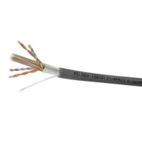 Belden 10GXS12 Cat 6A 4 PR 23 AWG - Riser-CMR - 1000 Ft. - Gray