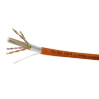 Belden 10GXS12 Cat 6A 4 PR 23 AWG - Riser-CMR - 1000 Ft. - Orange