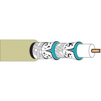 Belden 1152A Plenum Foam FEP Insulation CATV Cable Beige 1000 Foot