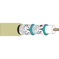 Belden 1152A Plenum Foam FEP Insulation CATV Cable - Beige - 500 Foot