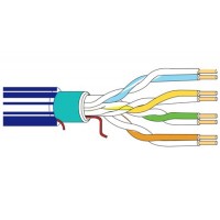 Belden 11700A 4 Pair UTP Enhanced Cat5e Cable Blue 1000ft