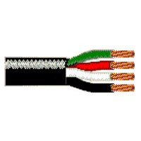 Belden 1312A 4 Conductor Direct Burial Audio Cable - Black - 1000 Foot