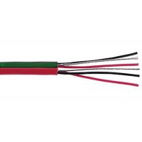 Belden 1504A 2-Pair A/D Audio/Control/Instrument Cable Red/Green Unreel 1000ft