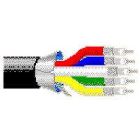 Belden 1522A Bundled RGBHV 5 Coax 30 AWG Component Cable Miniature Type-500 Foot