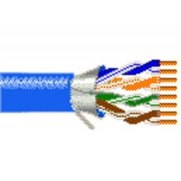 Belden 1533P Plenum 4-Pair DataTwist 5e ScTP Cable 1000Ft Roll - Blue