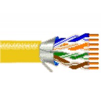 Belden 1533P Plenum 4-Pair DataTwist 5e ScTP Cable 1000Ft Roll Yellow