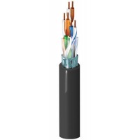 Belden 1533R Paired - Category 5e Unbonded-Pair Cable - Black - 1000 Foot