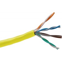 Belden 1583A CAT-5e Twisted Pair Cable 1000Ft Roll Yellow