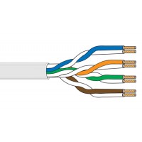 Belden 1592A DataTwist CAT-5e Patch Cable 1000Ft Unreel Box White