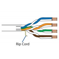 High Performance Data Cable 1000 ft Gray