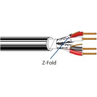 Belden 9729 060100 2-Pair AES/EBU Audio Snake Cable - 100 Foot