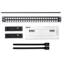 Belden AX103121 KeyConnect Modular Blank Keystone Patch Panel 48-Port x 1RU