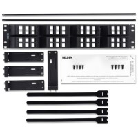 Belden AX103249 KeyConnect AngleFlex Modular Blank Keystone Panel-48-Port x 2RU