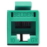 Belden RVAMJKUGN-B24 REVConnect 10GX UTP Modular Jack - Green - 24 Pack