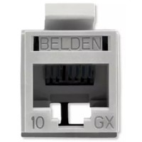 Belden RVAMJKUGY-B24 REVConnect 10GX UTP Modular Jack - Gray - 24 Pack