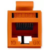 Belden RVAMJKUOR-B24 REVConnect 10GX UTP Modular Jack - Orange - 24 Pack