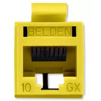 Belden RVAMJKUYL-B24 REVConnect 10GX UTP Modular Jack - Yellow - 24 Pack
