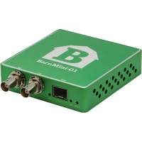 Barnfind BARNMINI-01 BNC to Optical Converter with Open SFP Port