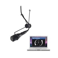 CAD 2600VP DSP Variable Polar Pattern Hanging Microphone DSP Compatible - Black