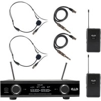 CAD Audio GXLD2BBAI Digital WirelessDual Bodypack Microphone System AH Frequency