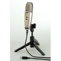 CAD Audio U37 USB Studio Recording Microphone with Tripod Stand