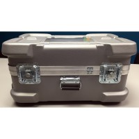 CDC 919 Super-Shipper Case with Built-In Wheels - 26in L x 16in W x 12in D - Silver - No Foam