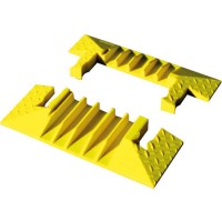 Checkers YJ5EB-125-Y Yellow Jacket Heavy Duty Cable Protector 5 Channel 