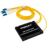 Camplex CMX-CWDM-3C5557 3Channel CWDM Multiplexer/Demultiplexer LC Pigtails-3ft