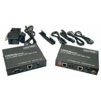 Cabletronix CT-HDBASET-330 HD; Ethernet; RS-232; Infrared Control & PoE Extender