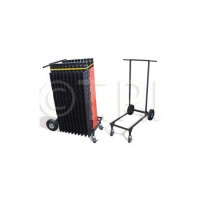 Checkers Industrial CT4W-ST Ramp-Runner 4 Wheel Standard Transport Cart